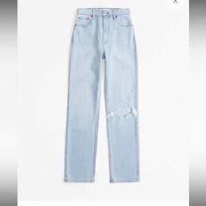 Abercrombie & Fitch The 90’s Straight Ultra High Rise Jeans